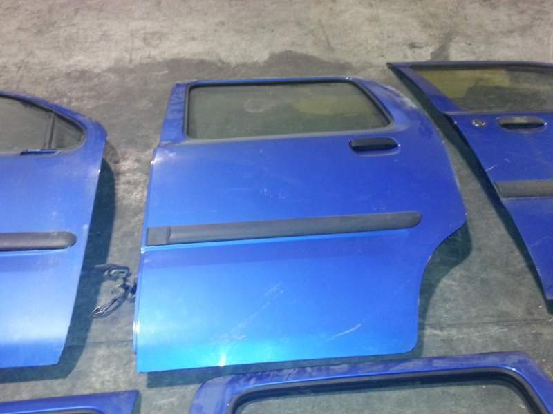 Portiera posteriore sinistra opel agila Blu 2002