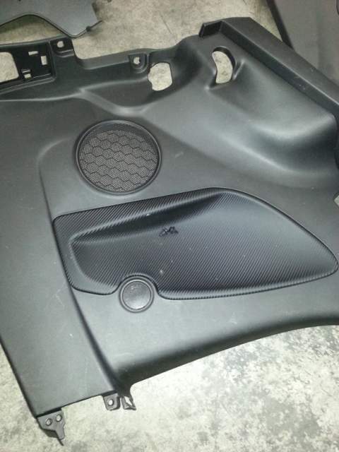 Interno alfa mito 3 porte tessuto nero