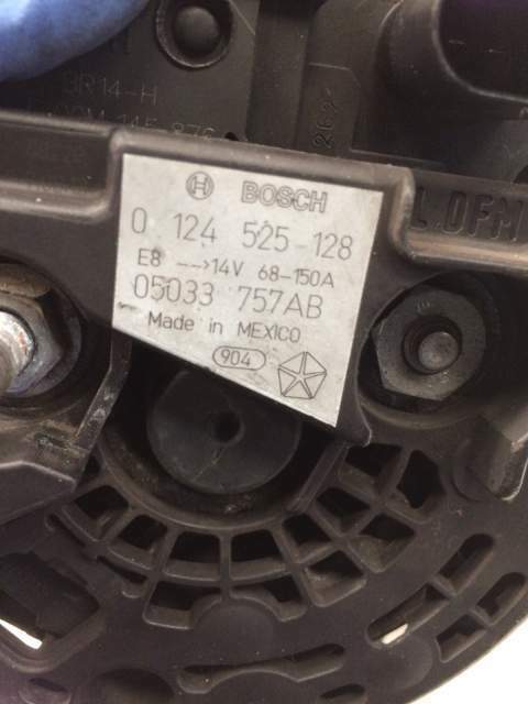 Alternatore DODGE CALIBER 2.0td &quot;2007&quot; - ALT256