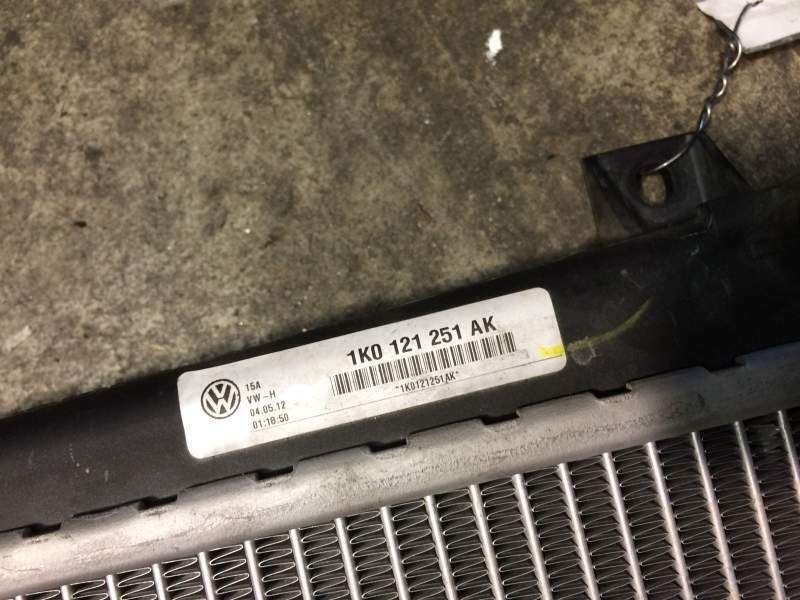 Radiatore acqua VW SEAT SKODA 1.9tdi &quot;2008&quot; - RAD141