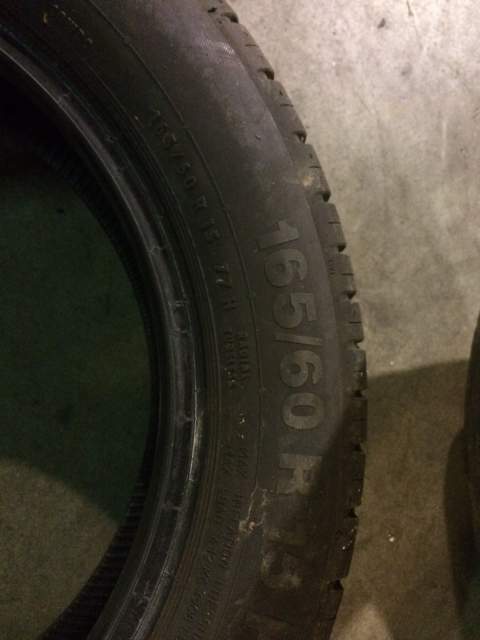 Gomme n.2 CONTINENTAL CONTI.ECO.CONTACT5 165/50 r15