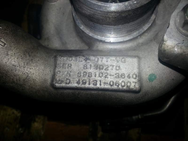 Turbina Opel Astra 1.7 cdti 49131-06007