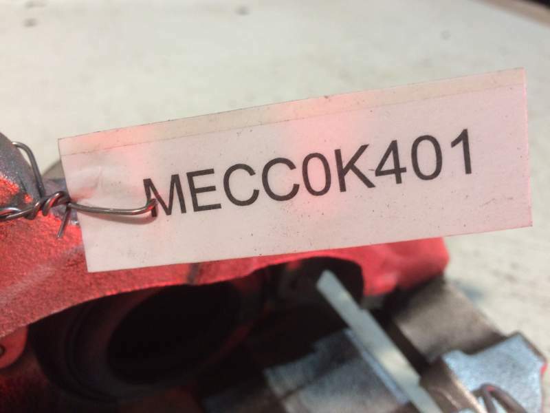 Pinza freno anteriore sx FIAT TIPO 1.3mj &quot;2015&quot; - MECC0K401