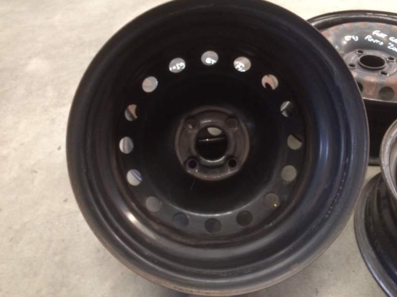 Cerchi n.4 in ferro 15&quot; FIAT Grande PUNTO &quot;2008&quot; - 6Jx15H2