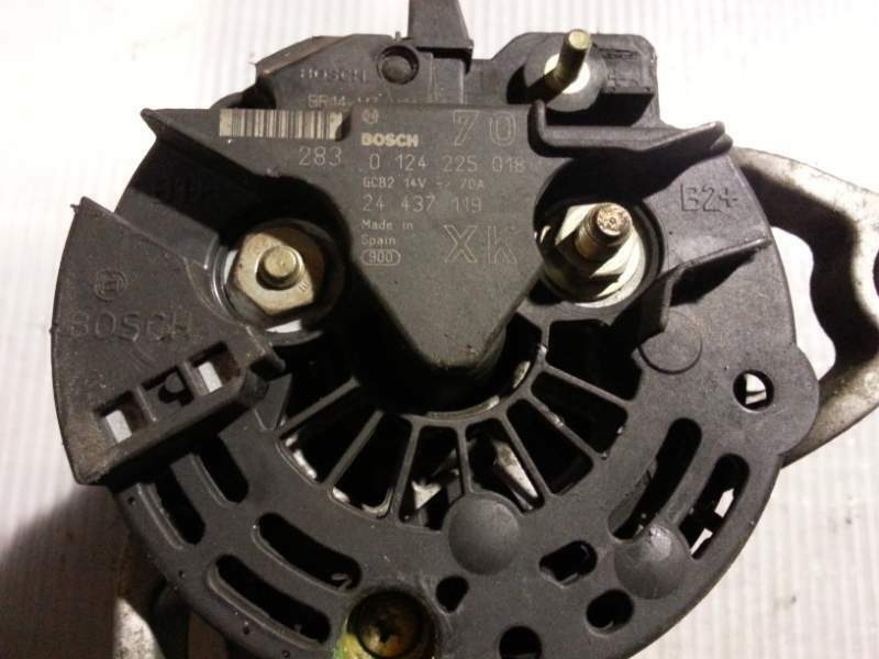 Alternatore Opel agila 1.2 cod 0124225018 70A bosch