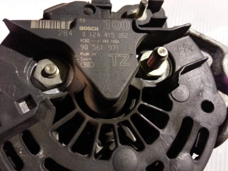 Alternatore Opel corsa 1.4 8v &#039;07 cod 0124415002 100A