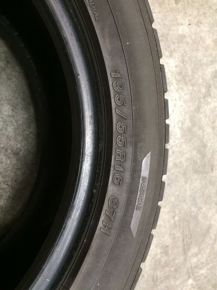 Gomme n.2 M+S YOKOHAMA W-DRIVE 195/55 r16 - GOMMUS111