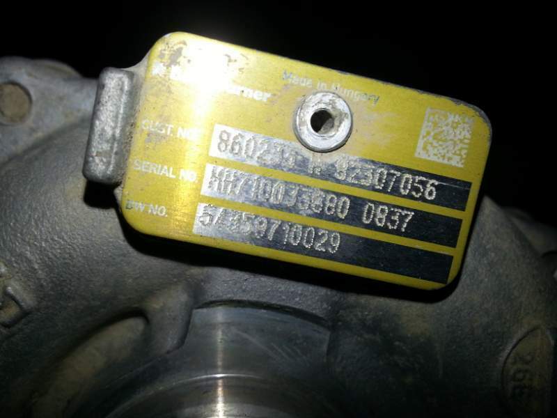 Turbina renault 1.5 DCI 54359710029