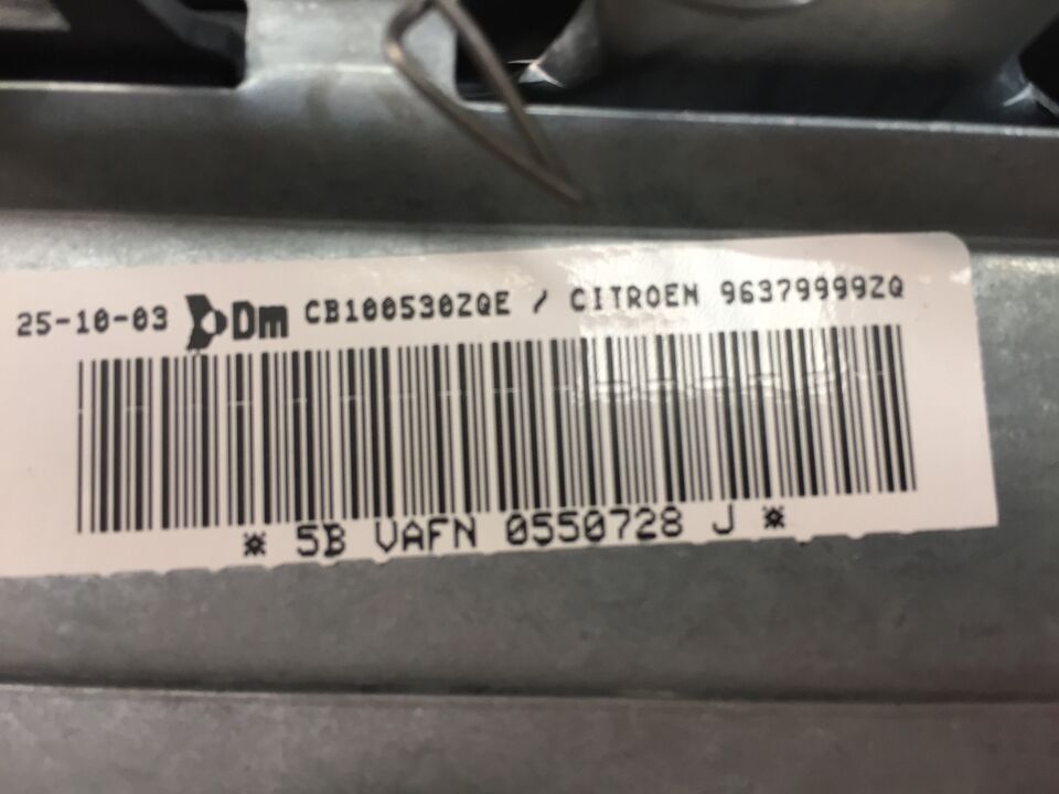 Airbag passeggero Citroen c3 anno 2006 AIRB717