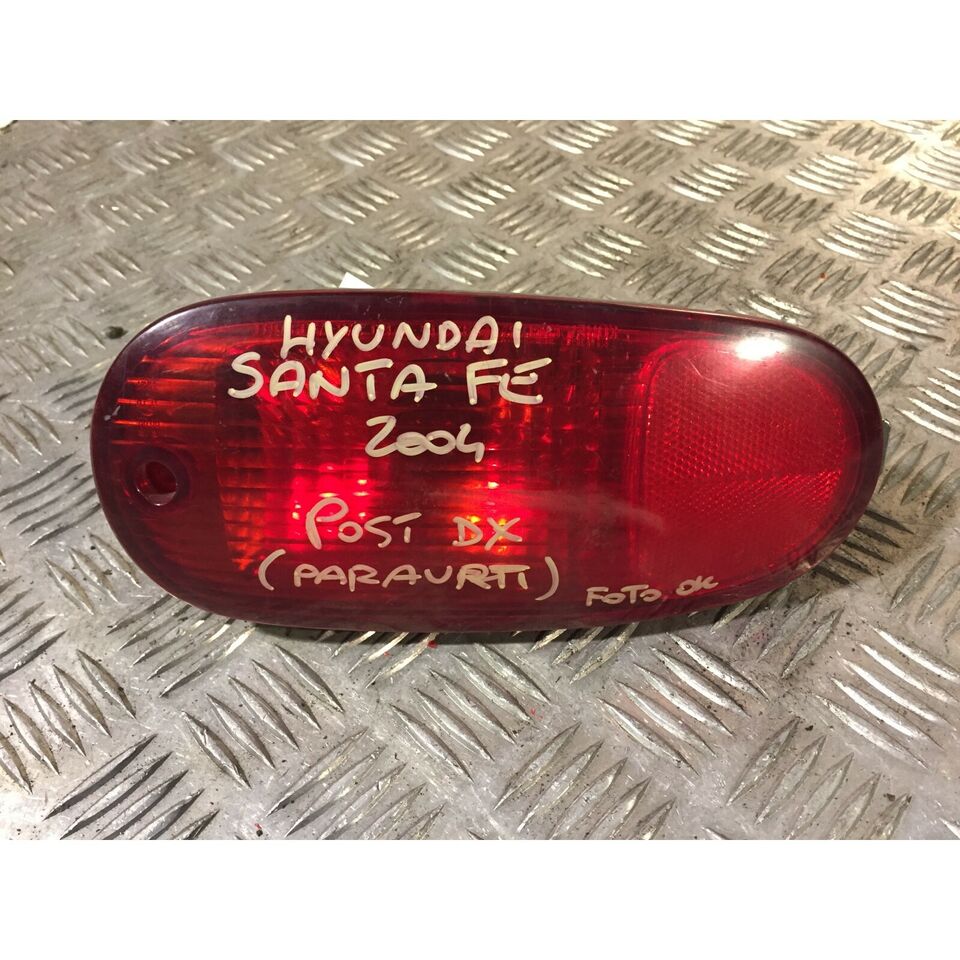 Fanale paraurti post dx Hyundai santa fe 2004 FANU768