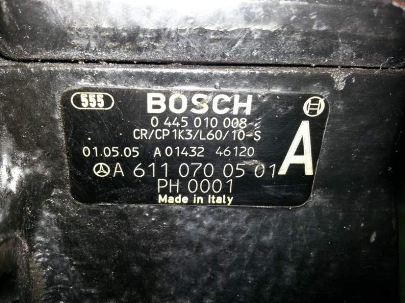 Pompa iniezione M.B. CDI BOSCH 0445010008