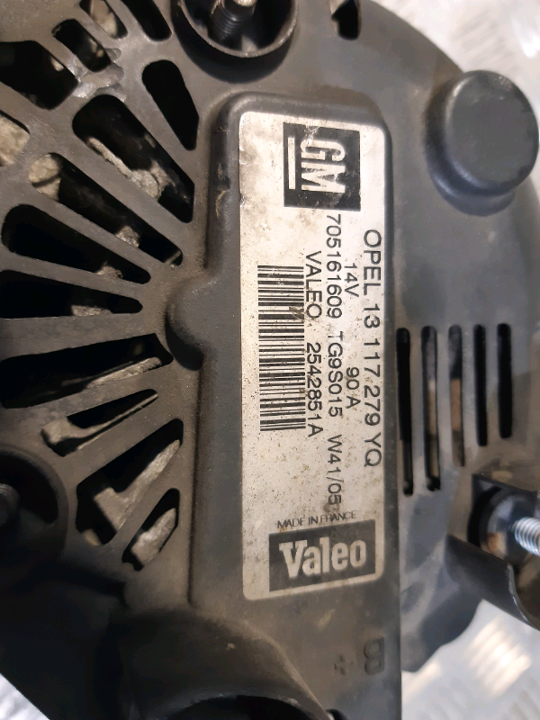 Alternatore Opel corsa 1.3dti ALT398 13117279YQ