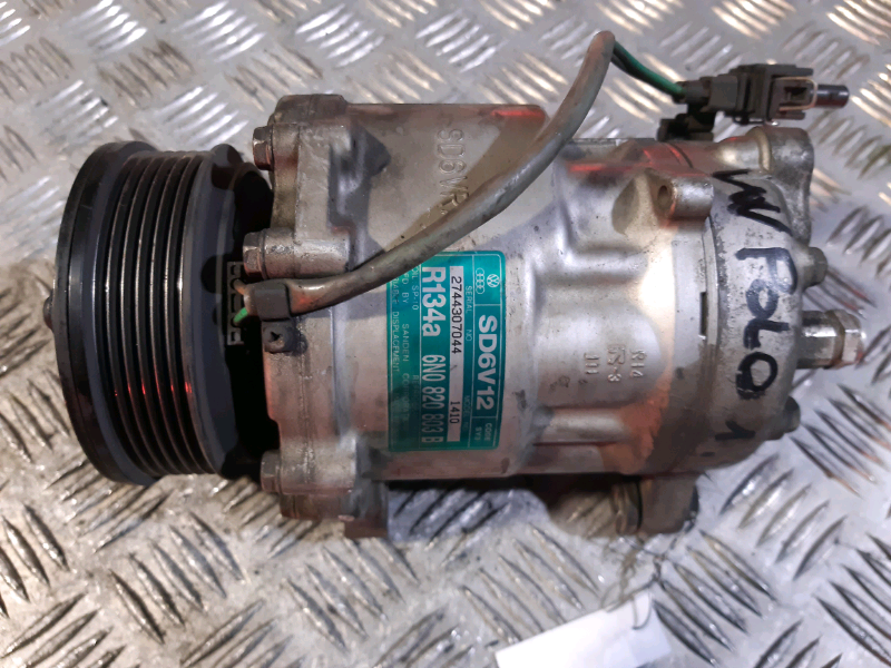 Compressore clima Vw polo 1.2b COMU385 SD6V12 6N0820803B