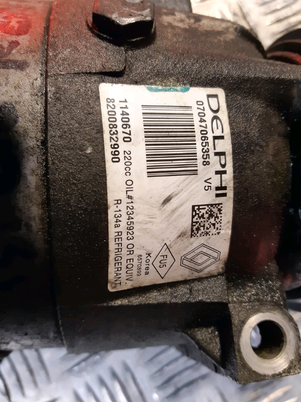 Compressore clima Renault master 2.5dci COMU439 8200832990