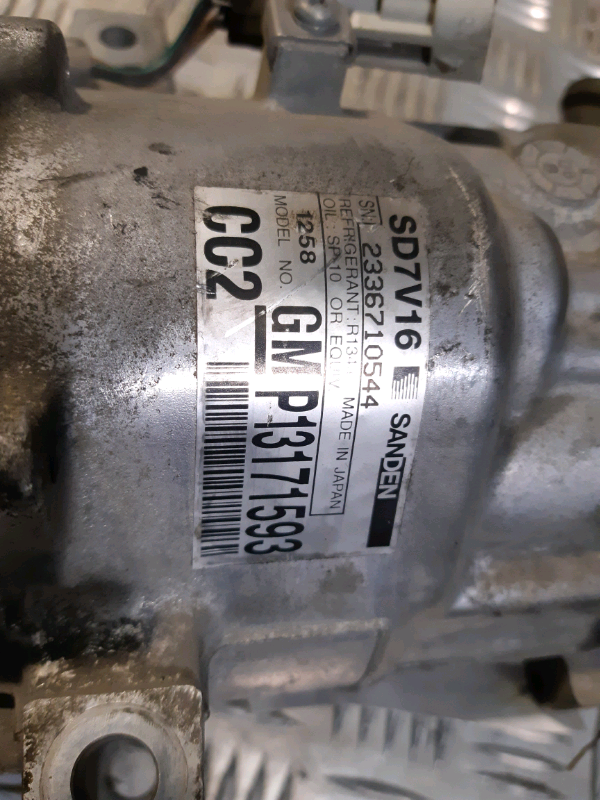 Compressore clima Alfa Romeo 159 1.9mj SD7V16-1258 COMU048