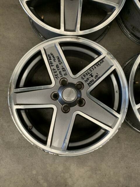 Cerchi in lega JEEP PATRIOT LIMITED &quot;2007&quot; R.17 - 5 FORI 17X6.5J+39MM