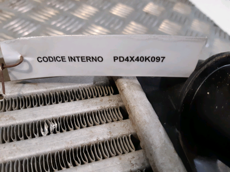 Radiatore intercooler Fiat panda 4x4 2015 km0 PD4X40K097