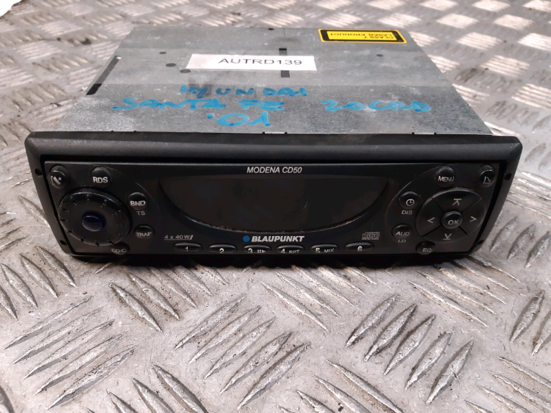 Autoradio cd Hyundai santa fe 2.0crd 2001 AUTRD139 7640260310