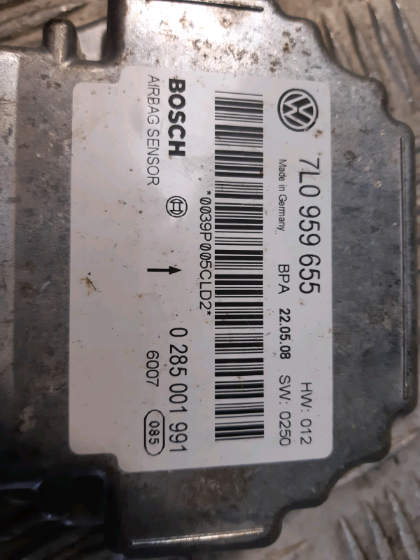 Centralina airbag Vw touareg 3.0tdi 2009 AIRB847 7L0959655