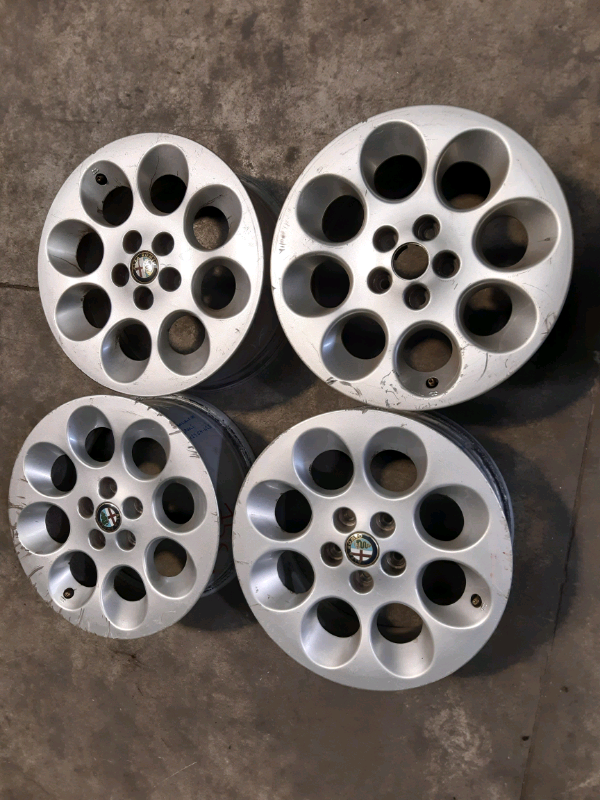 N.4 cerchi in lega 15&quot; Alfa/Lancia/Fiat 6,5Jx15CH 41,5