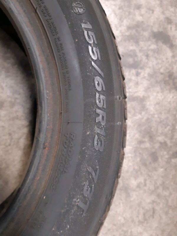 N.2 gomme estive Midas 155 65R13 73T GOMMUS126