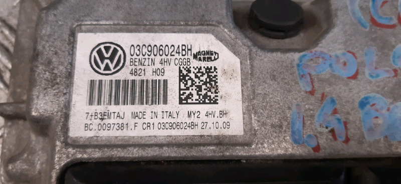 Centralina motore Vw polo 1.4 b 2010 CT320 03C906024BH