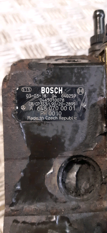 Pompa iniezione usata MB 270 cdi 0445010078 Bosch