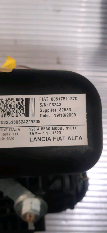 Airbag passeggero Lancia Delta 1.4TJET 2011 00517511870 AIRB971