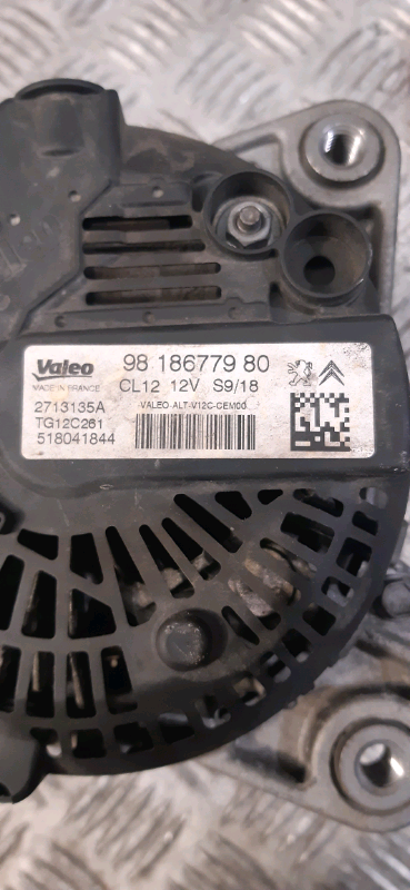 Alternatore Citroen C3 1.2b 2018 9818677980 ALT699