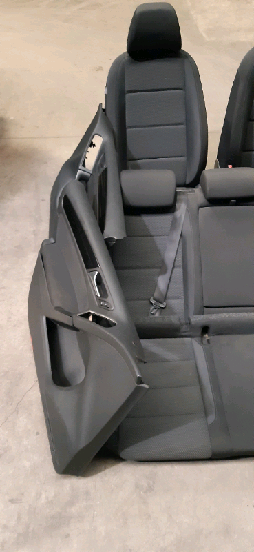 Interno completo di pannelli Vw Golf 6 2011 TESSUTO NERO E GRIGIO