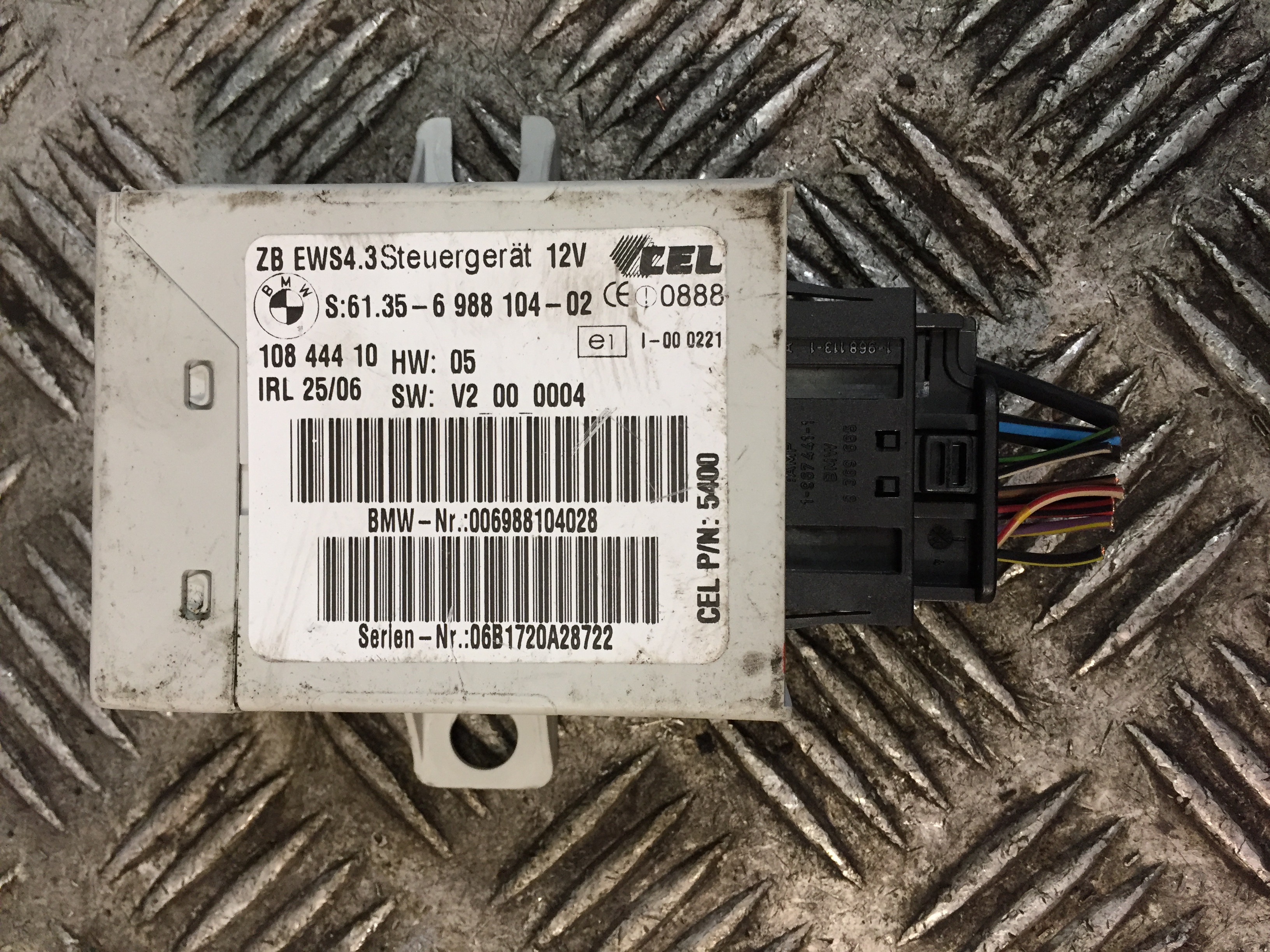 Centralina ECU BMW X3 2.0TD 5P 2006 6988104 CEVU905