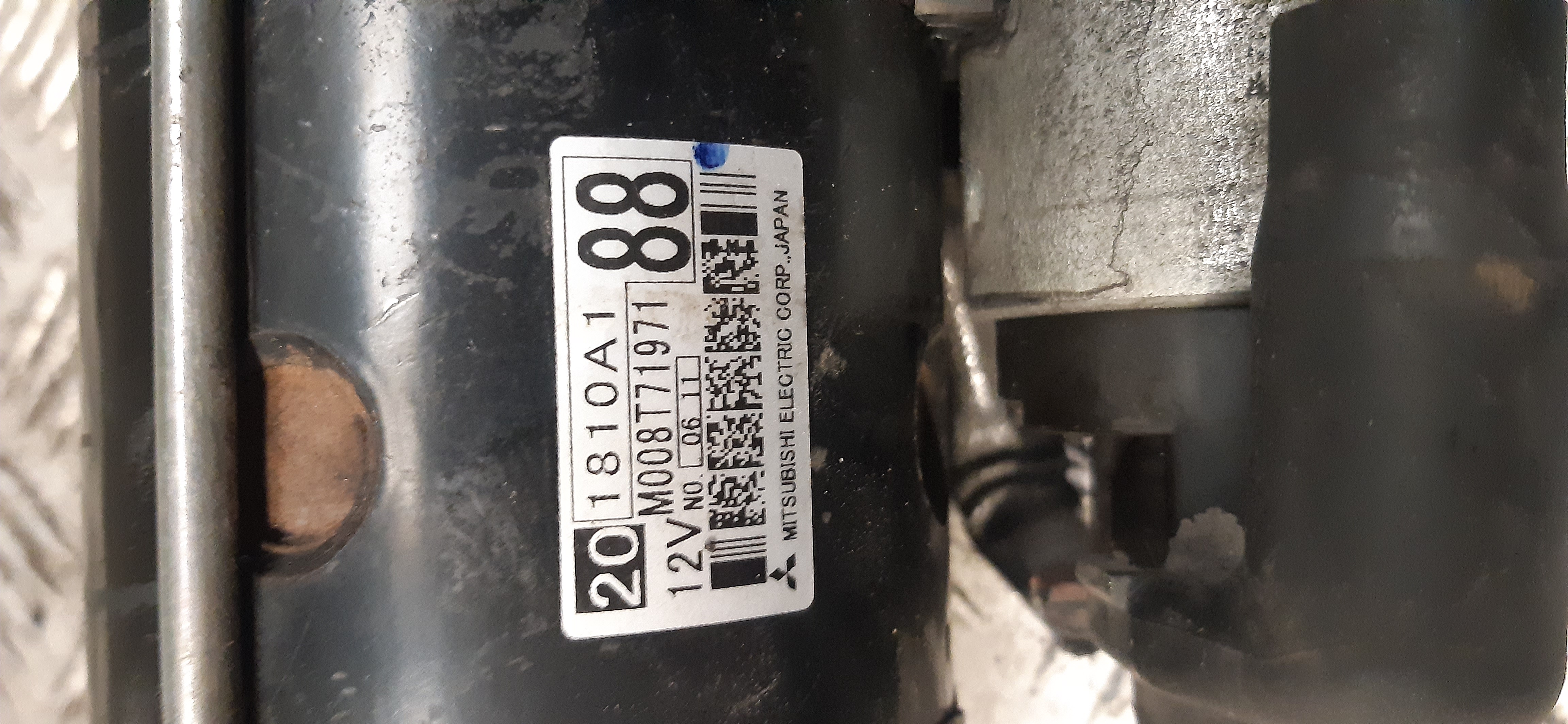 Motorino avviamento Mitsubishi ASX 1.8D 2010 4N13 201810A1 MA866