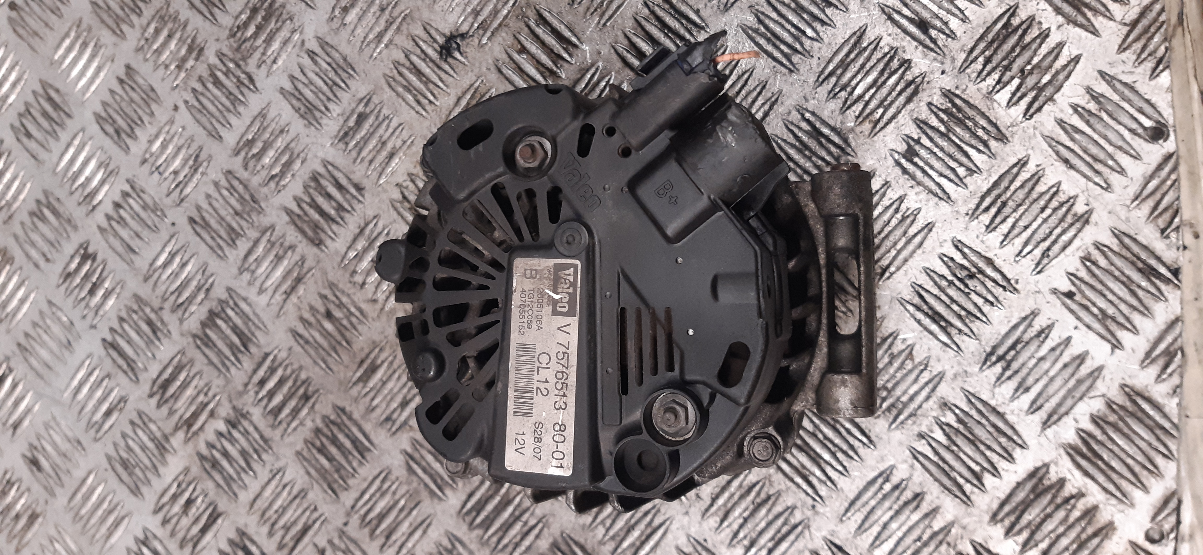 Alternatore Peugeot 207 1.4B 2012 8FS 75765138001 ALT735