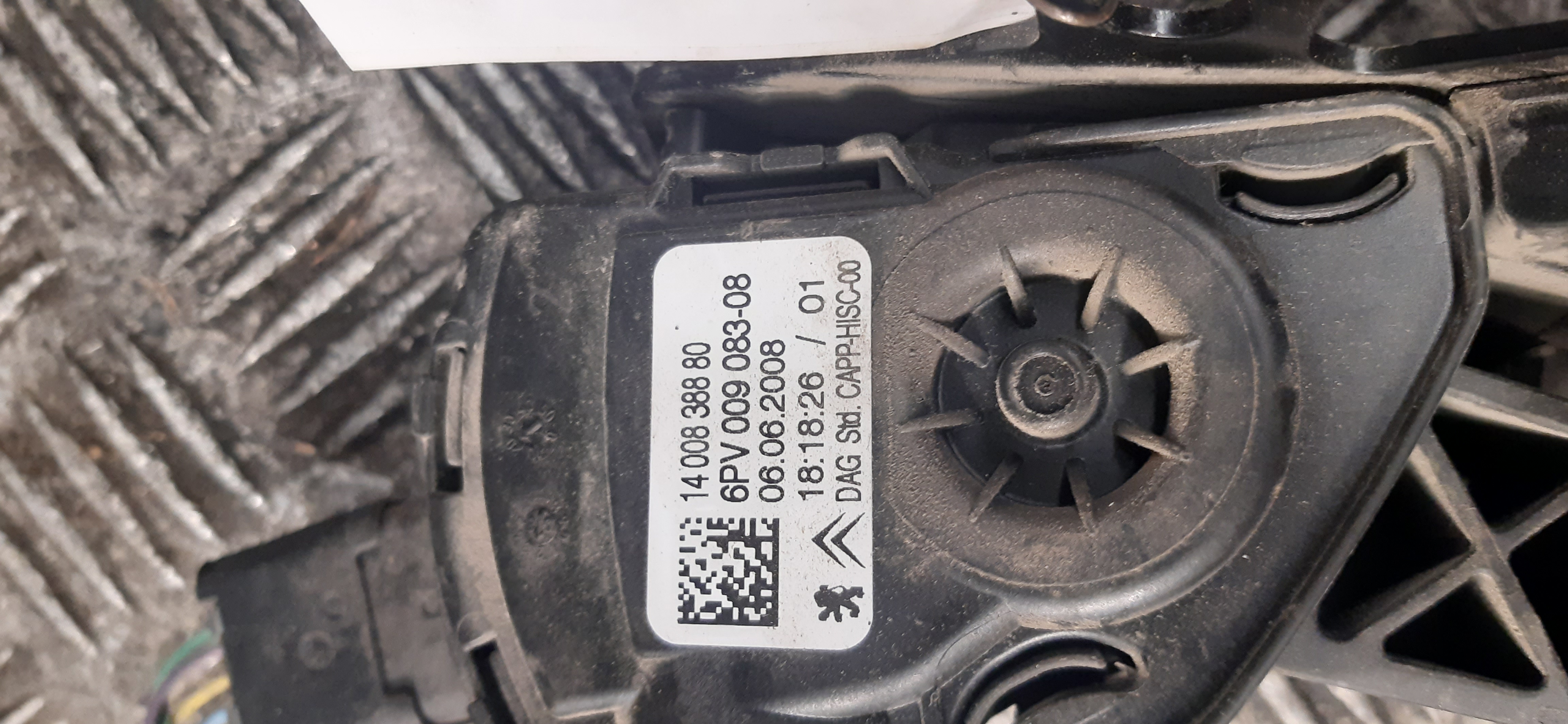 Pedale acceleratore Fiat Scudo 2.0MJ 2008 1400838880 PEDAU318