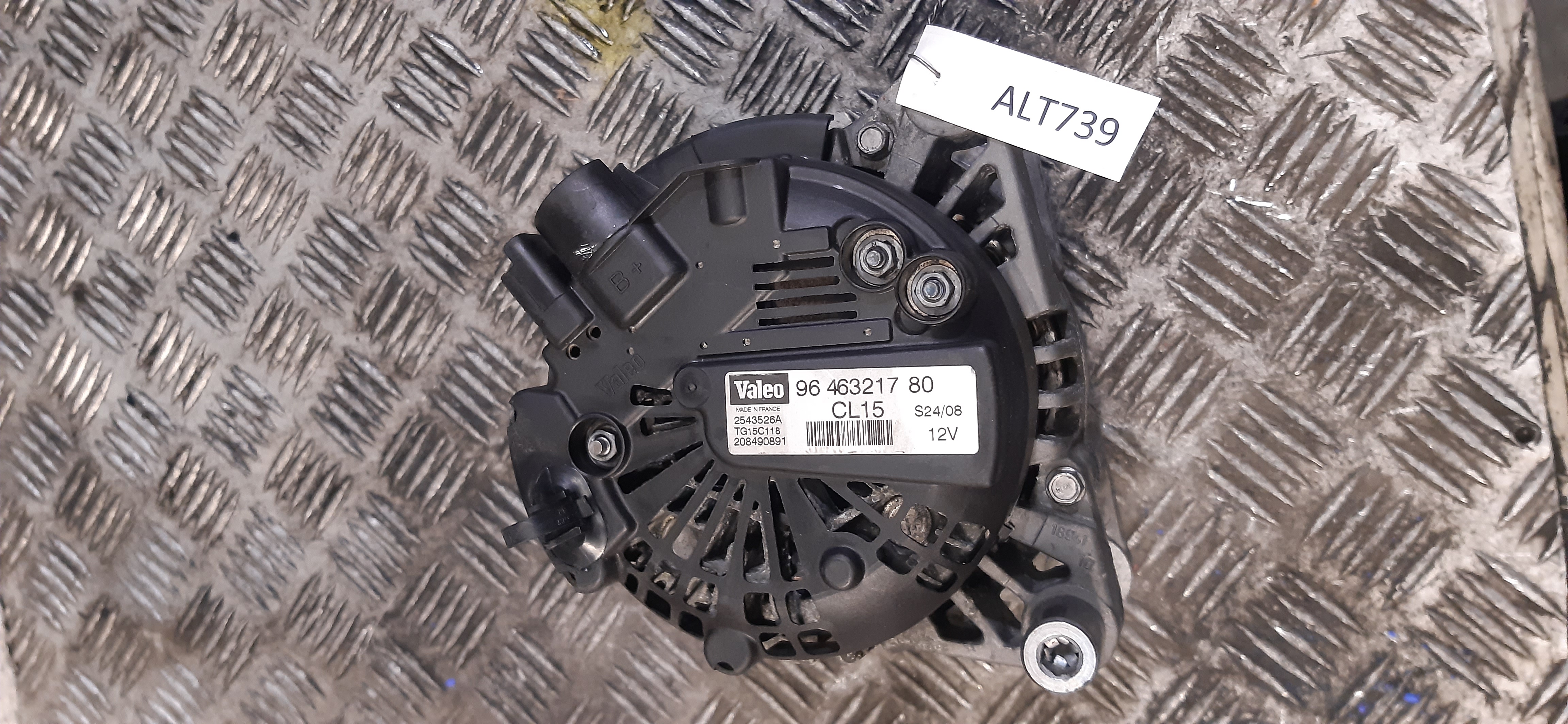 Alternatore Fiat Scudo 2.0MJ 2008 RHR 9646321780 ALT739