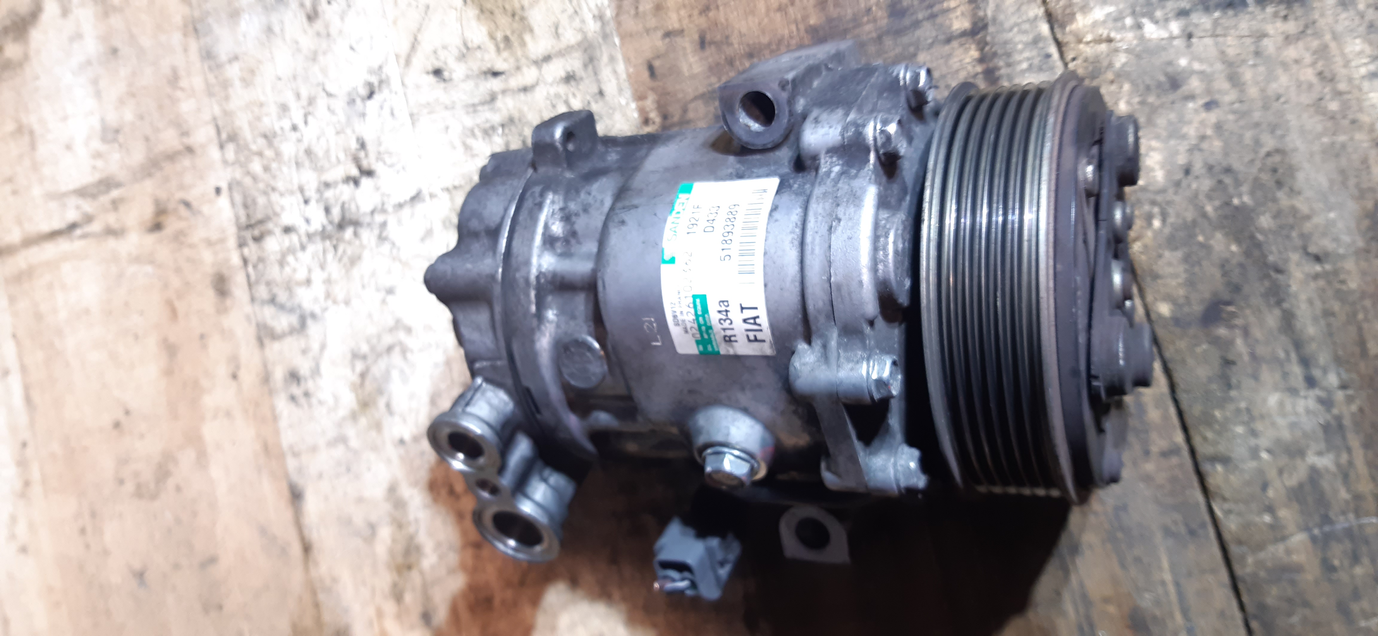 Compressore clima Fiat Fiorino 1.3MJ 2013 199B1000 51893889 COMU718