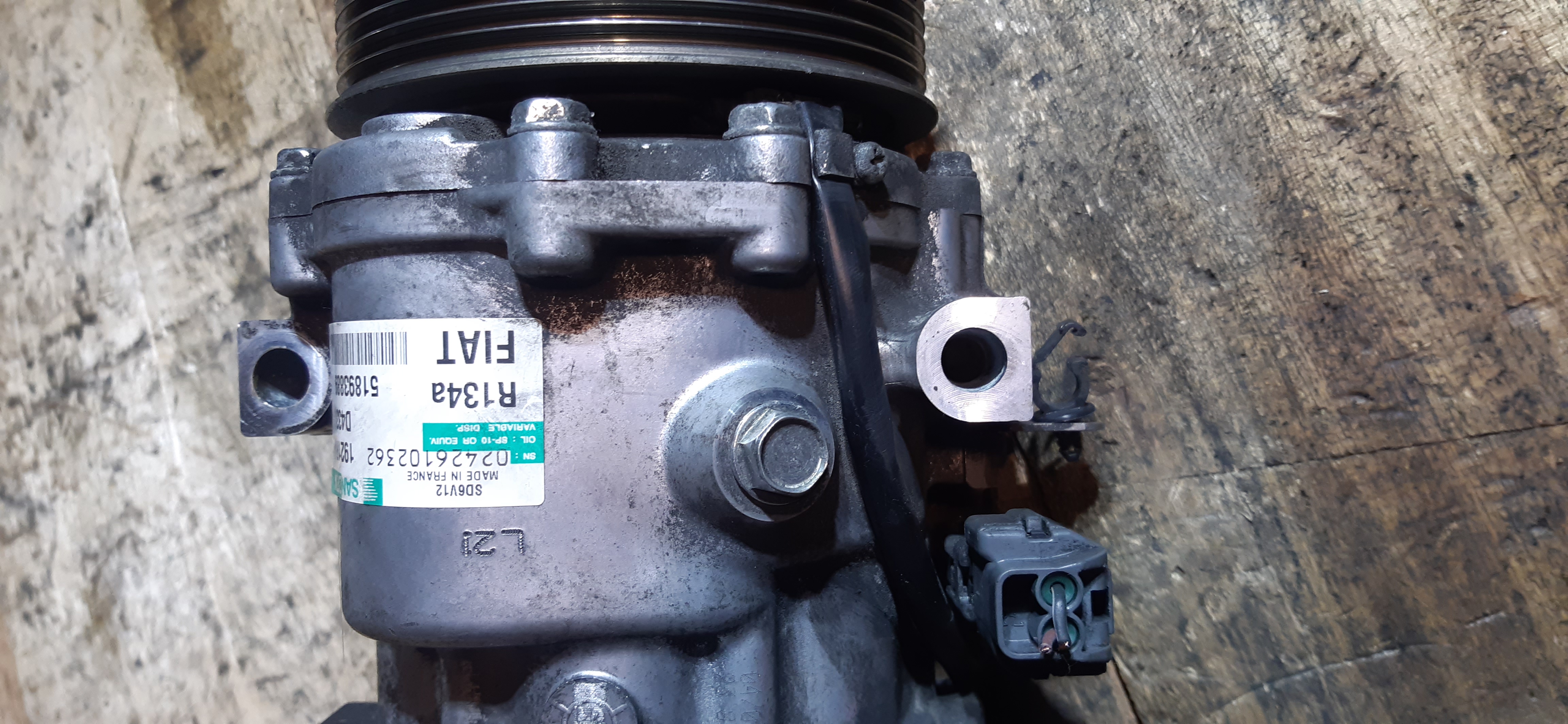 Compressore clima Fiat Fiorino 1.3MJ 2013 199B1000 51893889 COMU718