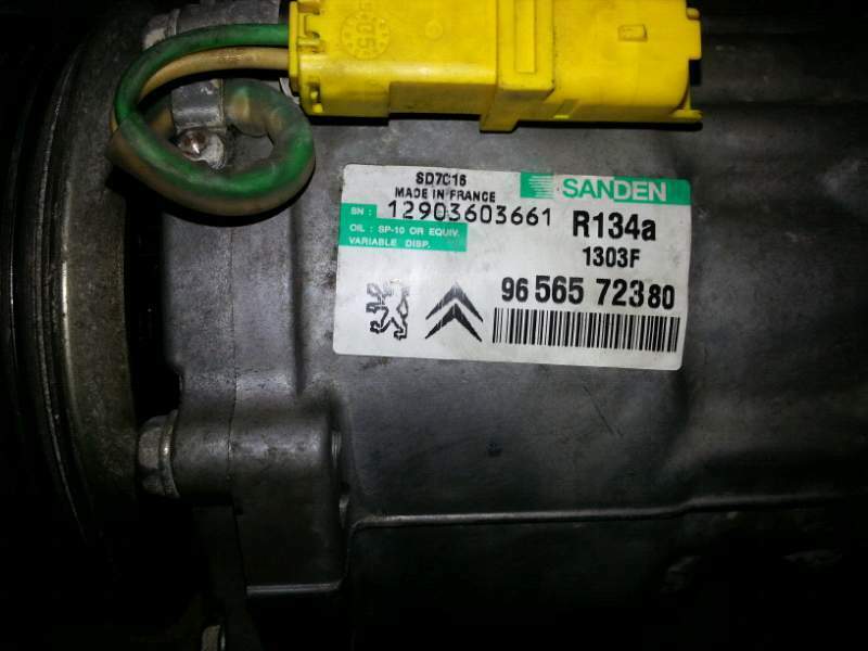 Compressore clima usato Peugeot 2.7 BTURBO (ELD11) 9656572380