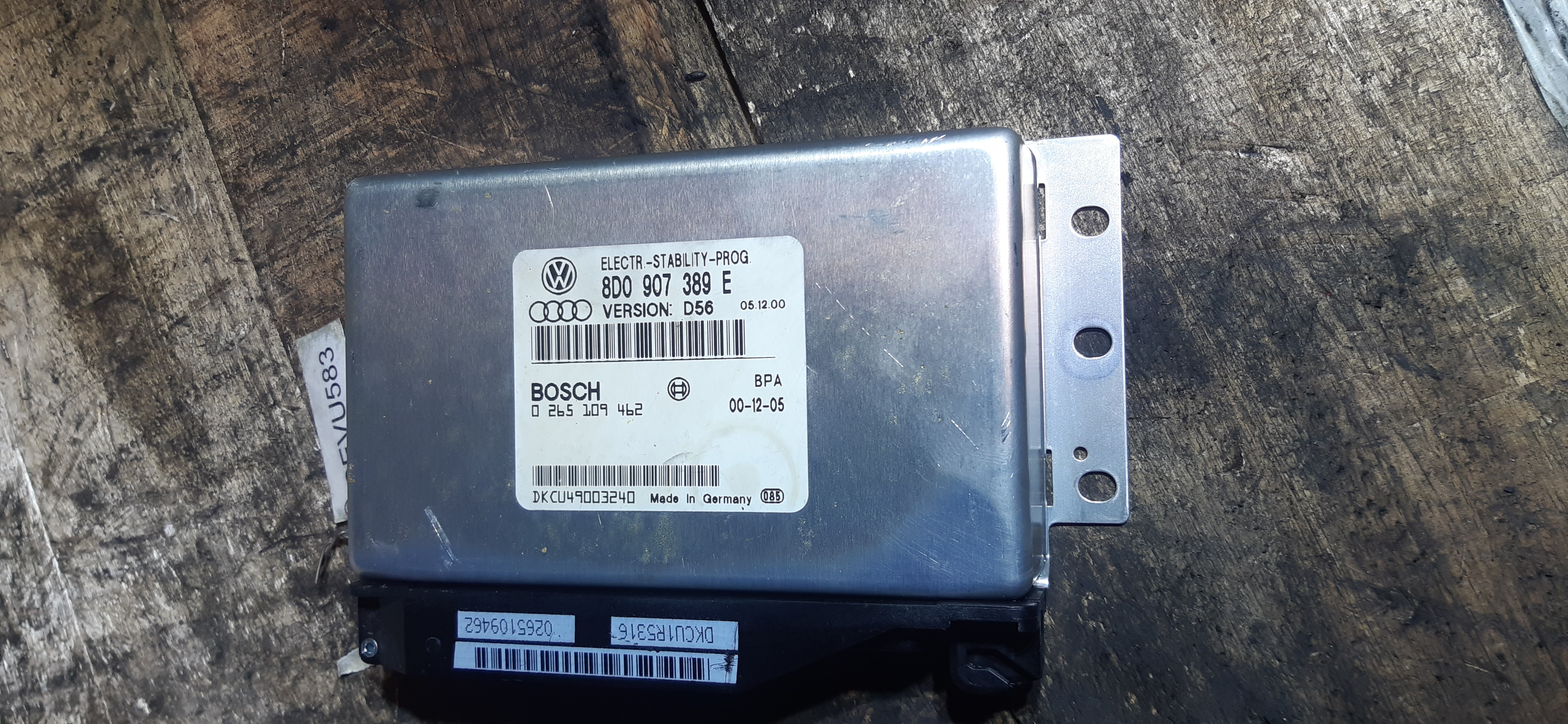 Centralina ECU Audi A6 2.8B V6 2001 AMX 0265109462 CEVU583