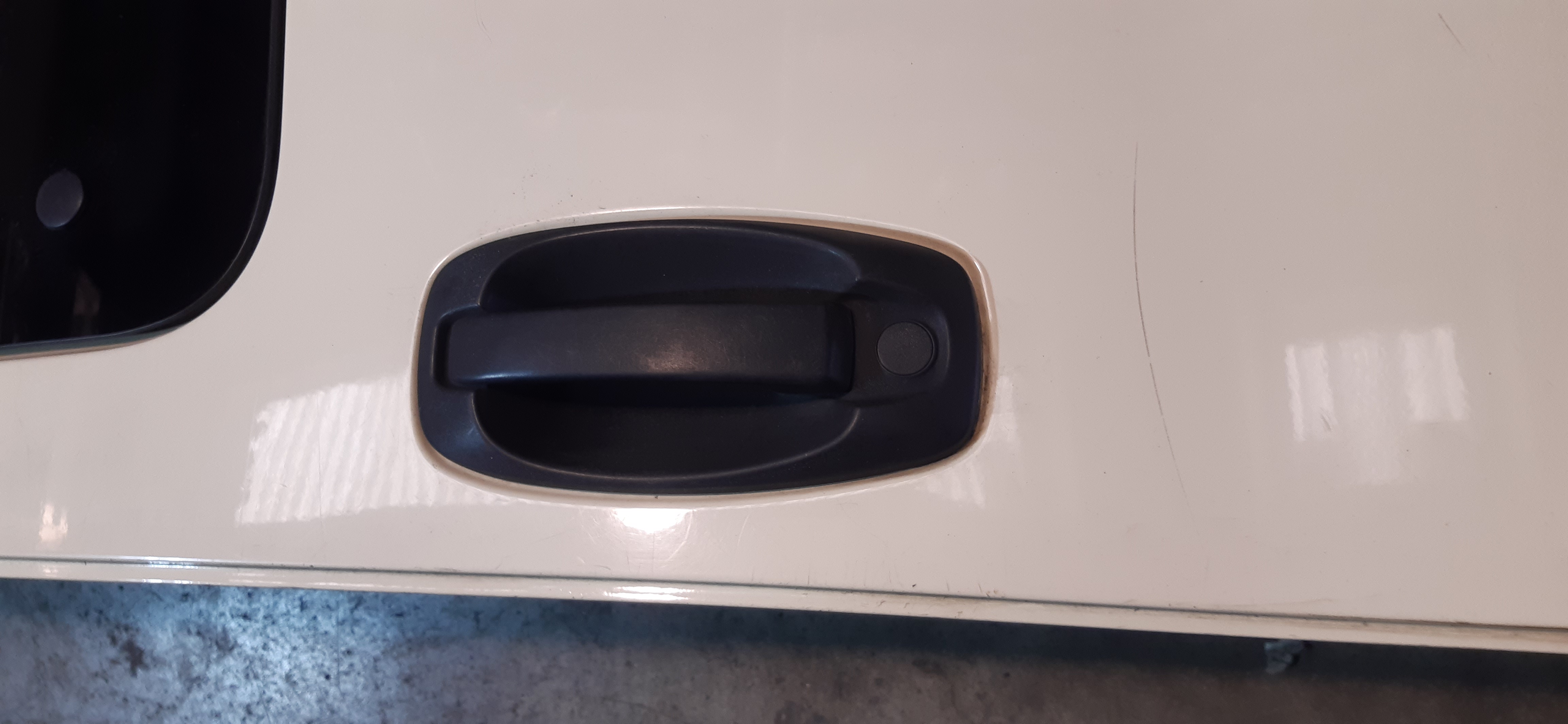 Porta scorrevole lato SX Fiat Qubo 2013 BIANCO PANNA