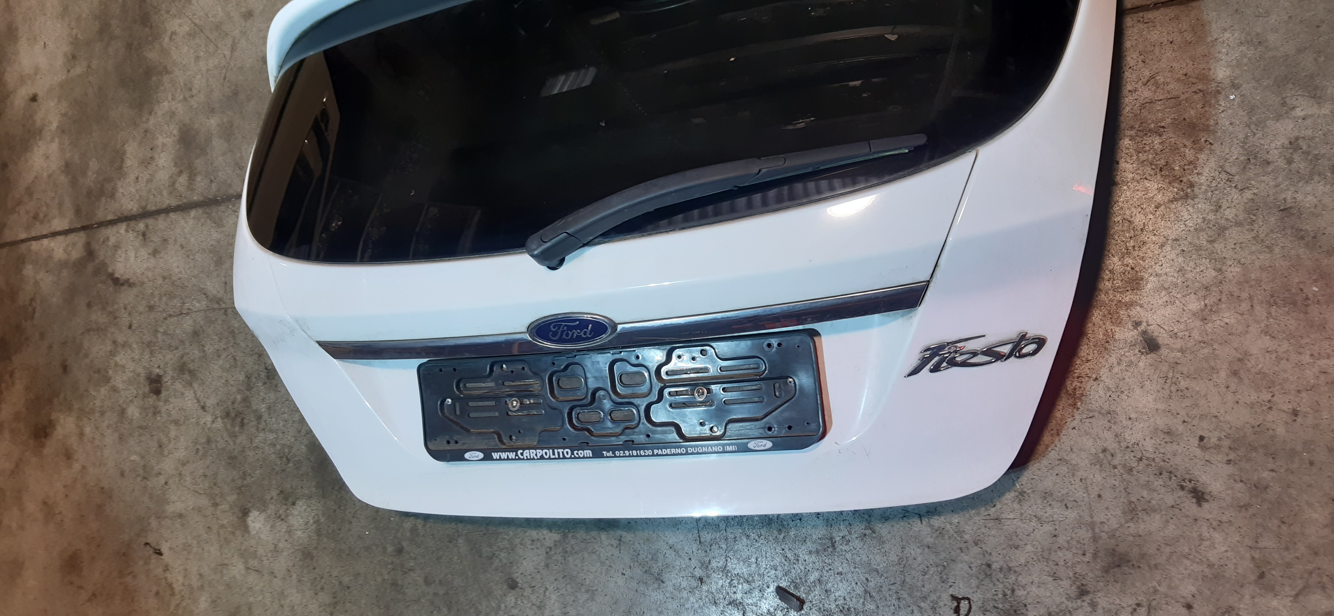 Portellone Post Ford Fiesta 5P 2010 BIANCO 