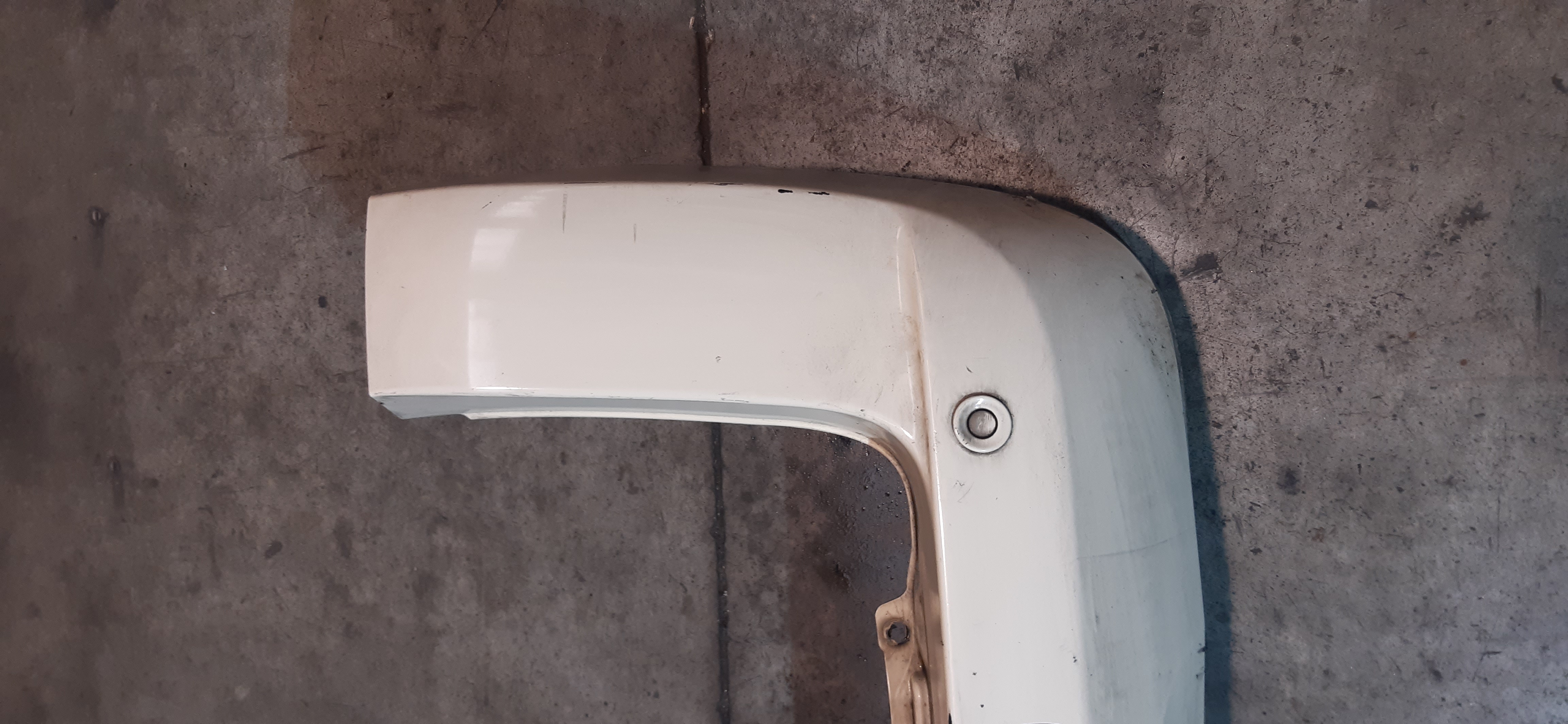 Paraurti Post Completo di sensori Fiat Qubo 1.3MJ 2013 BIANCO PANNA 