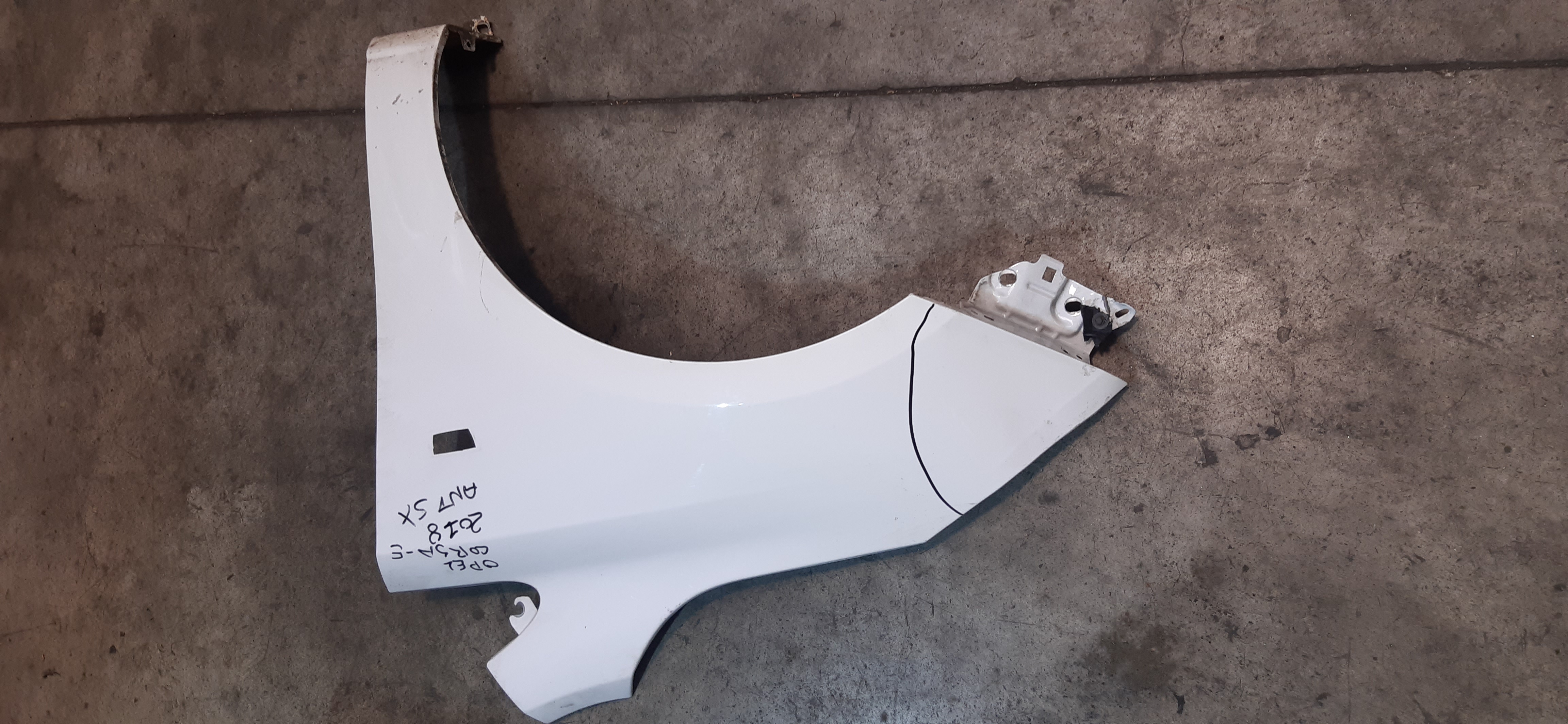 Parafango Ant SX Opel Corsa E 1.2B 2018 BIANCO PARAFU426