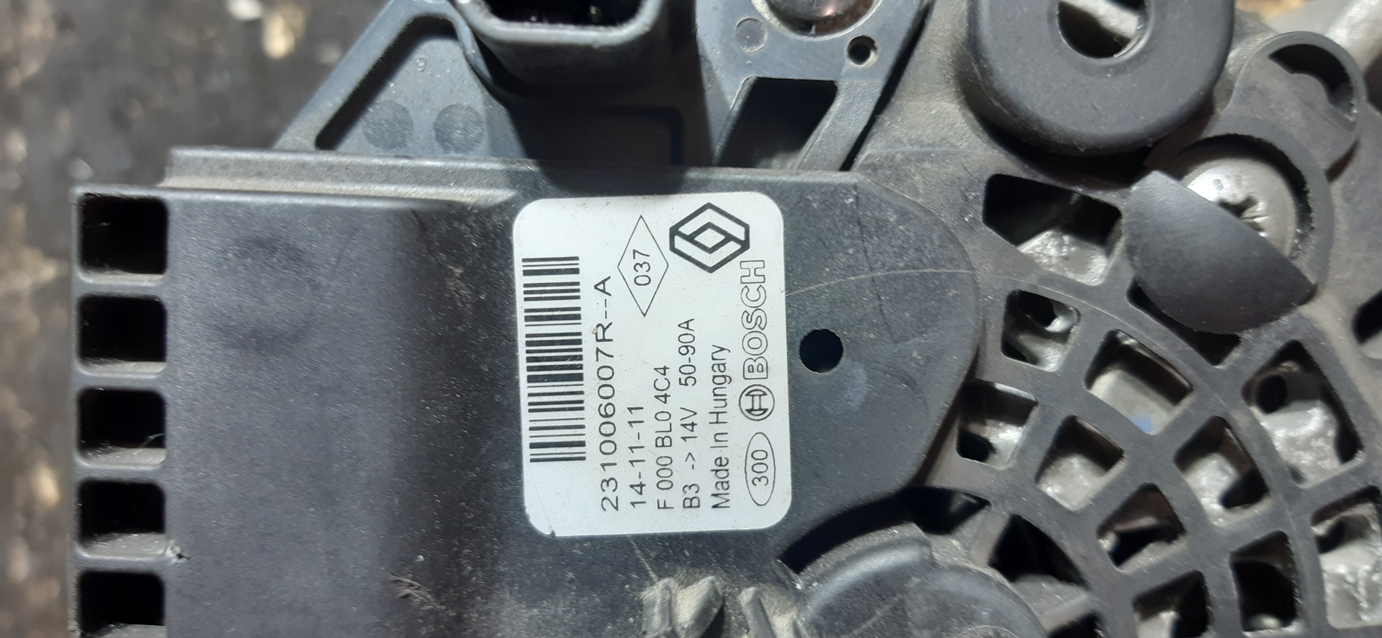 Alternatore Smart Fortwo 3P 2017 231006007R ALT734