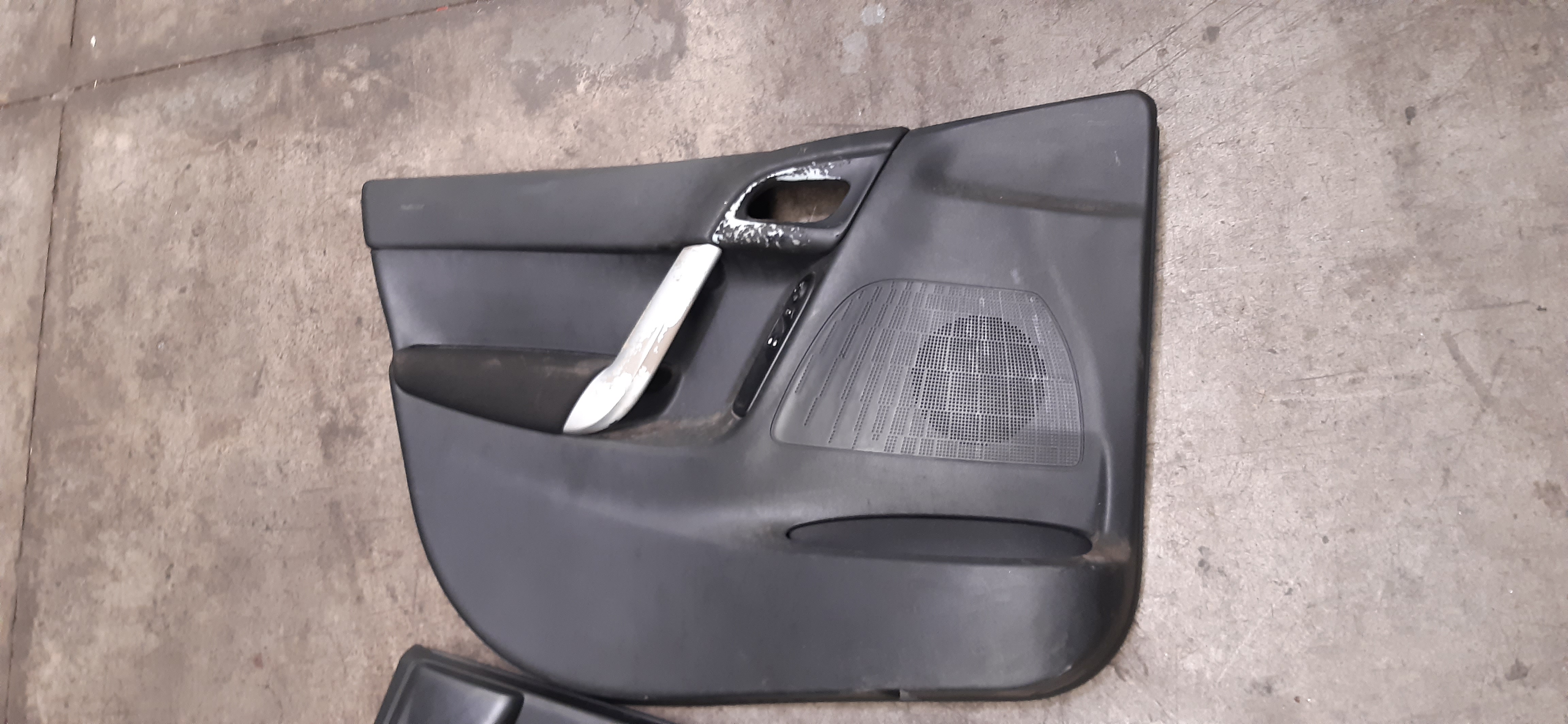 Interno completo di pannelli in Tessuto nero Citroen C3 5P 2015 