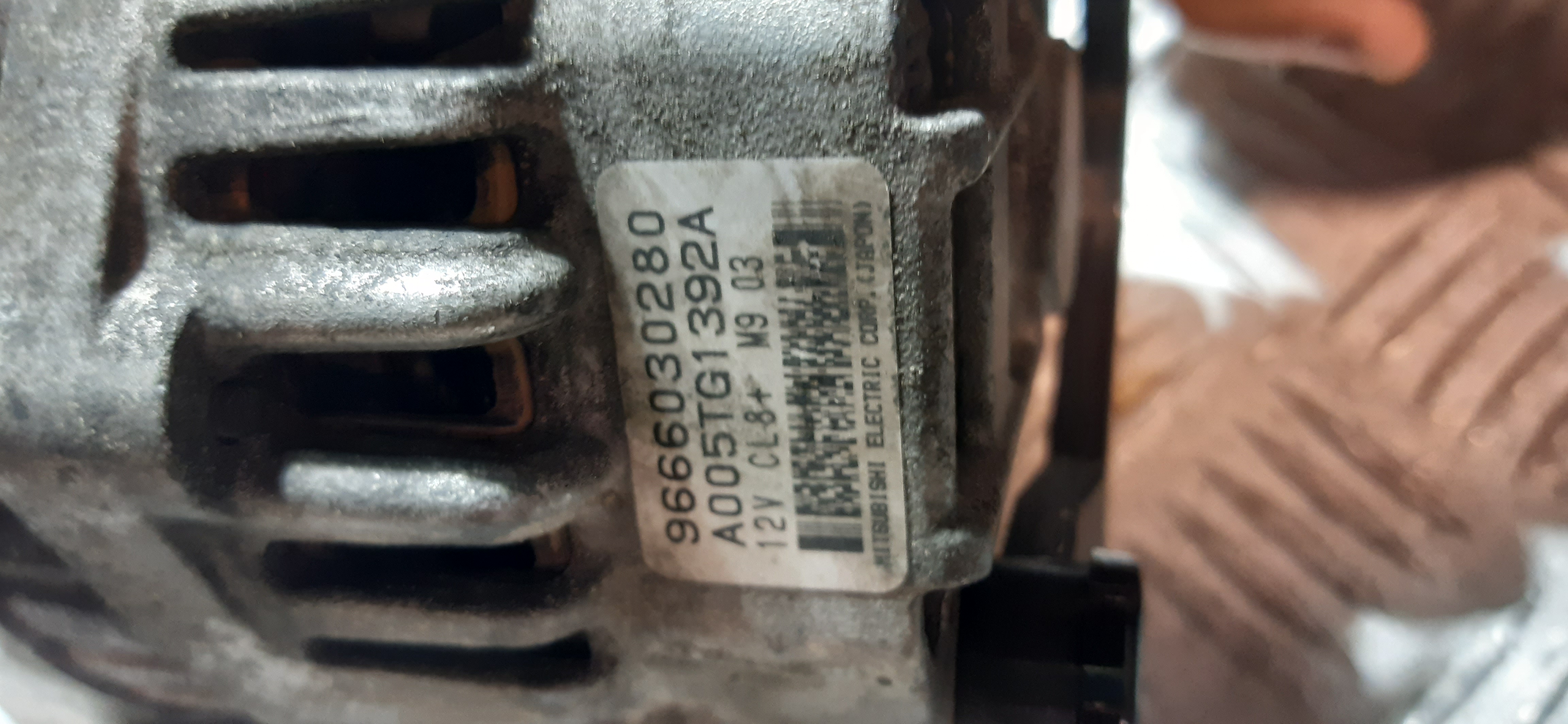 Alternatore Citroen C3 1.4B 2015 KFT 9666030280 ALT766