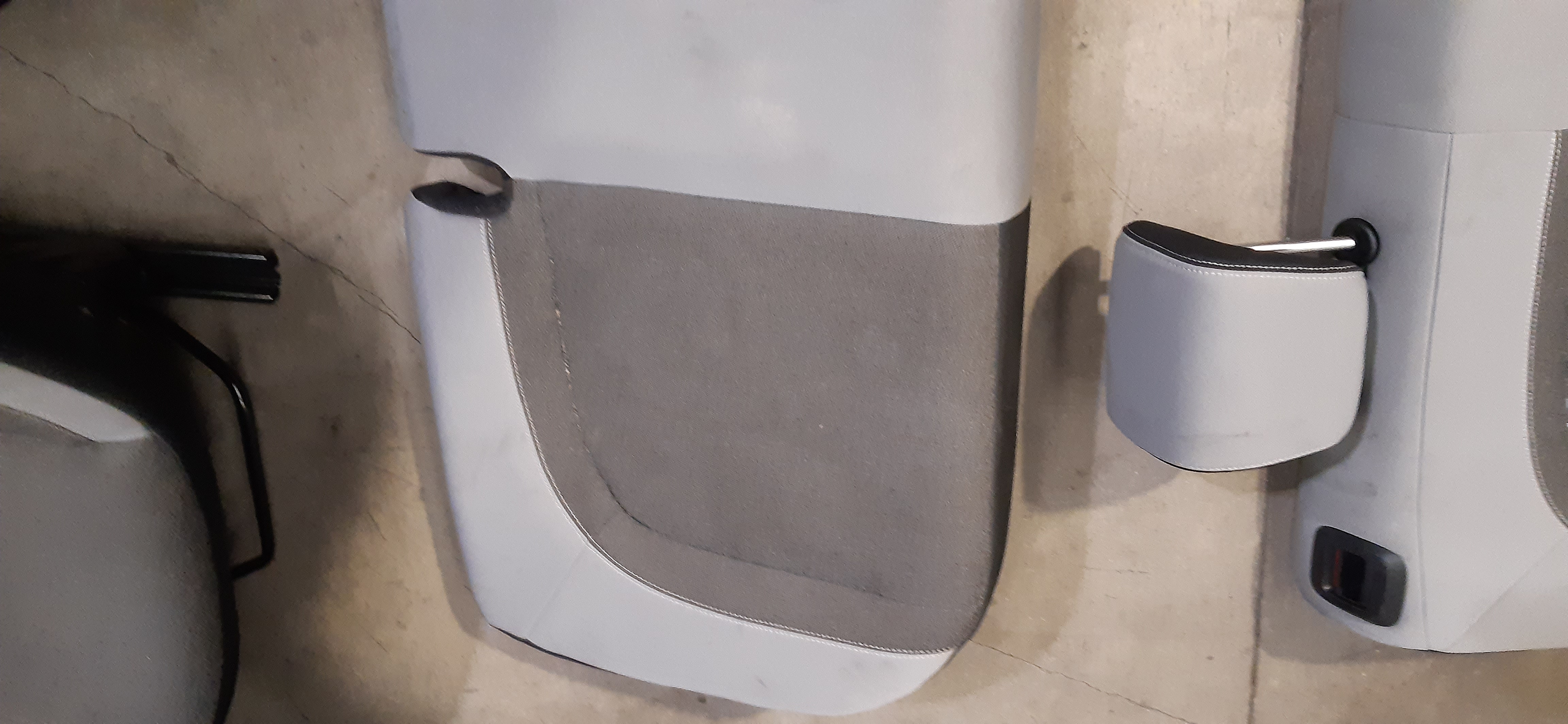 Interno completo di pannelli in Tessuto nero e grigio Fiat Punto EVO 3P 2016