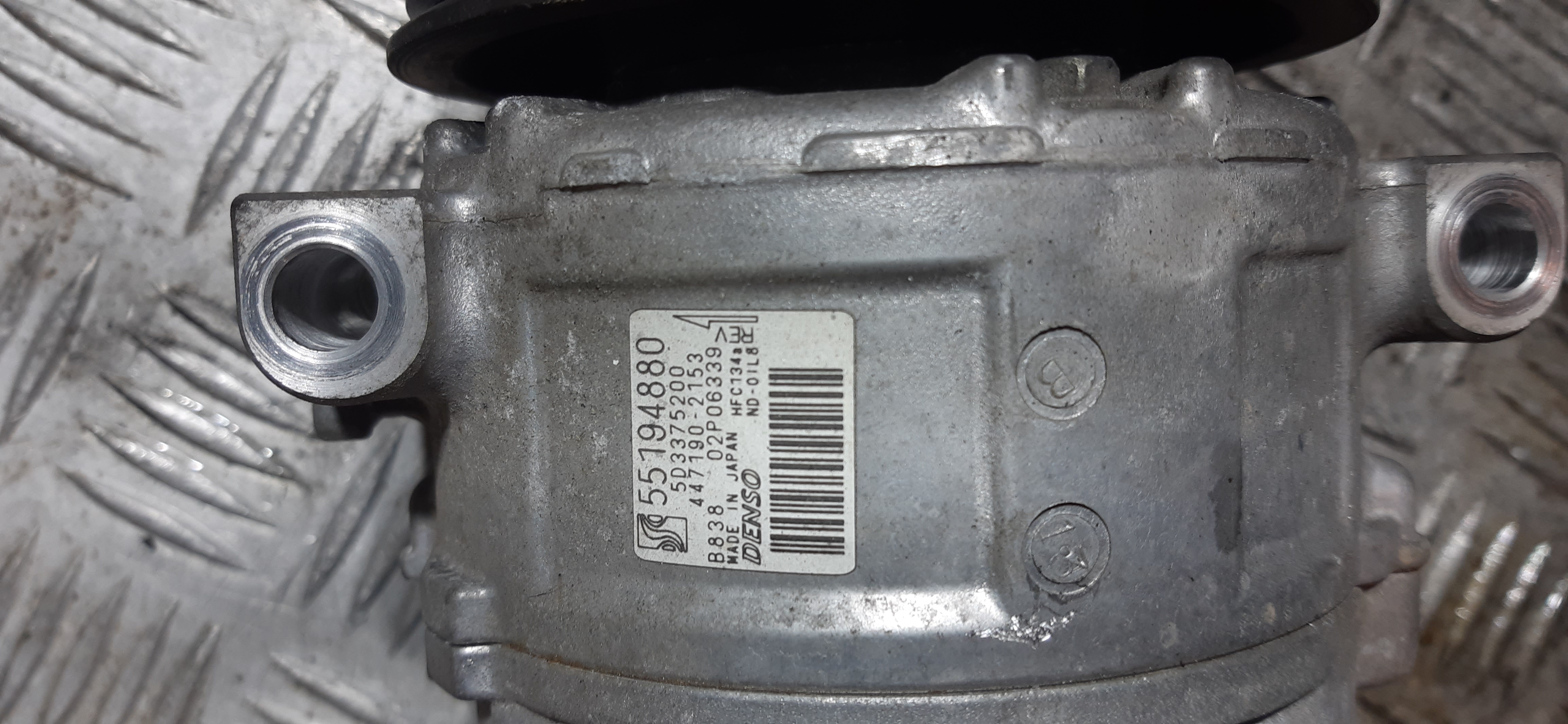 Compressore clima Fiat G. Punto EVO 1.4B 2016 3P 350A1000 55194880 COMU744