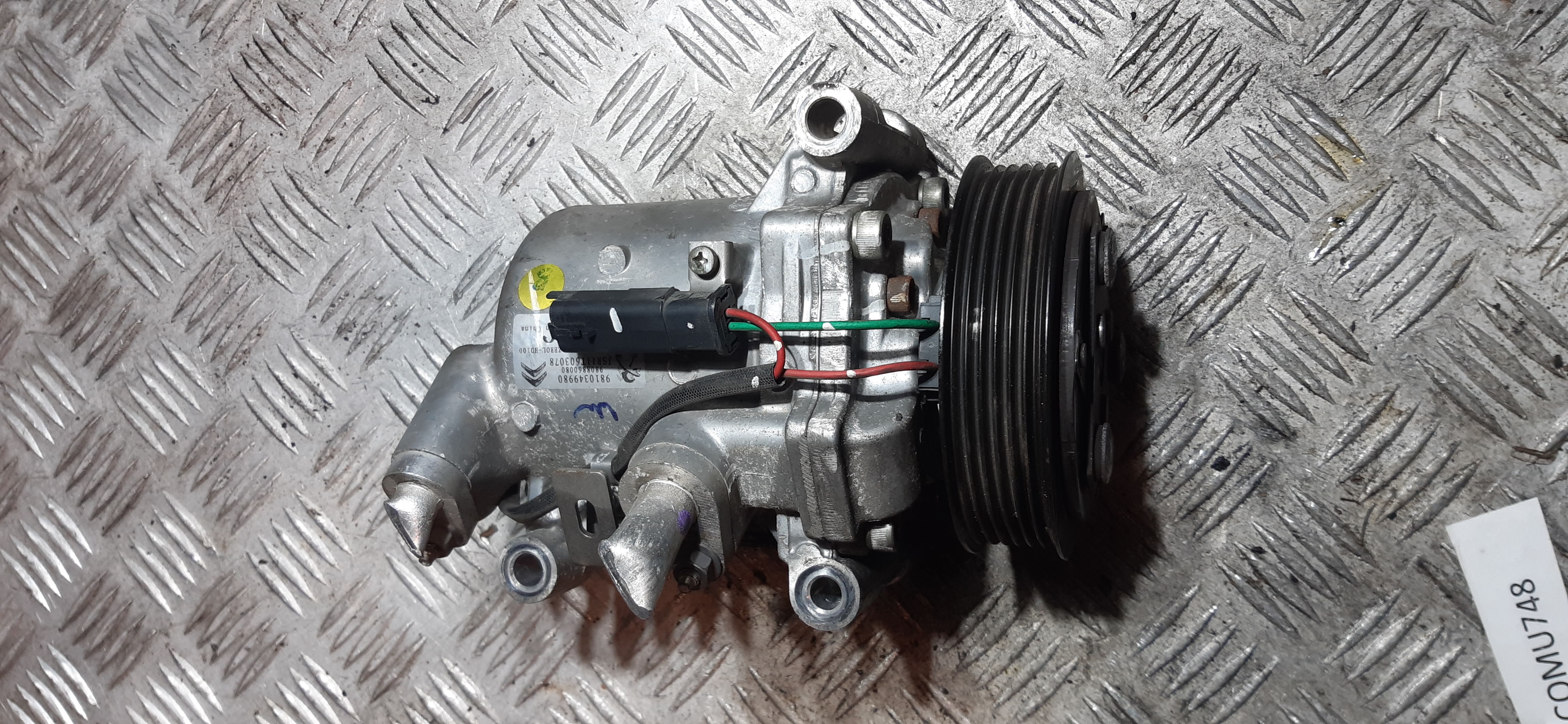 Compressore clima Peugeot 208 1.2B 2019 HM05 9810349980 COMU748