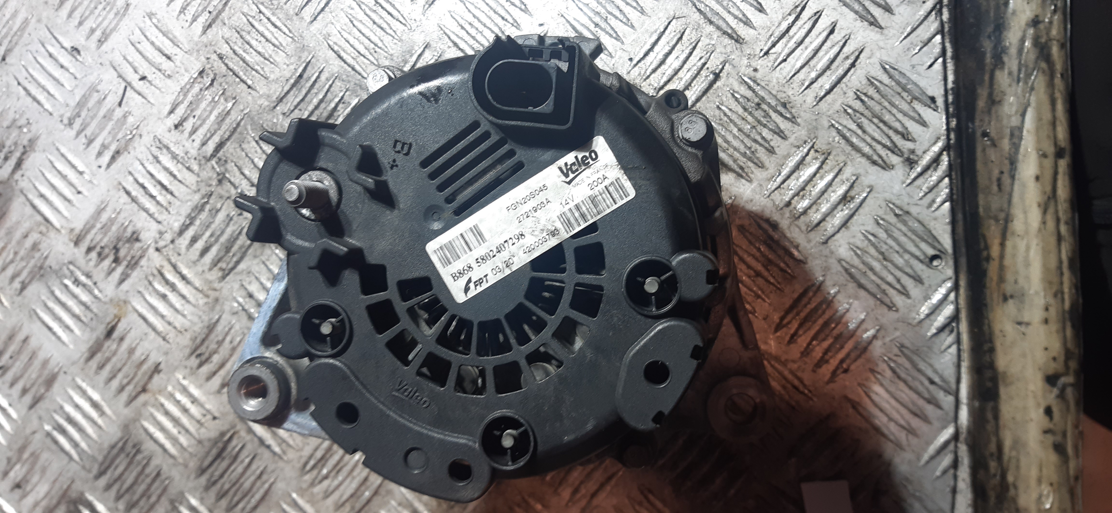 Alternatore Fiat Ducato 2.3MJ 2020 F1AGL4112 5802407298 ALT774